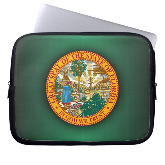 Florida Siegel Laptopschutzhülle (Vorderseite)