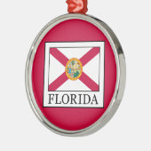 Florida Silbernes Ornament (Links)