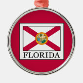 Florida Silbernes Ornament (Vorne)