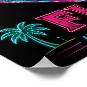 Florida-Skull-Kunstposter - State of Mind Poster (Ecke)