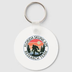 Florida Skunk Ape Research Team Spaß Camping Wande Schlüsselanhänger
