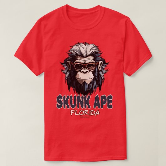 Florida Skunk Ape T-Shirt (Design vorne)