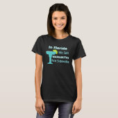 Florida Snowbird We Salt Margaritas Not Sidewald T-Shirt (Vorne ganz)
