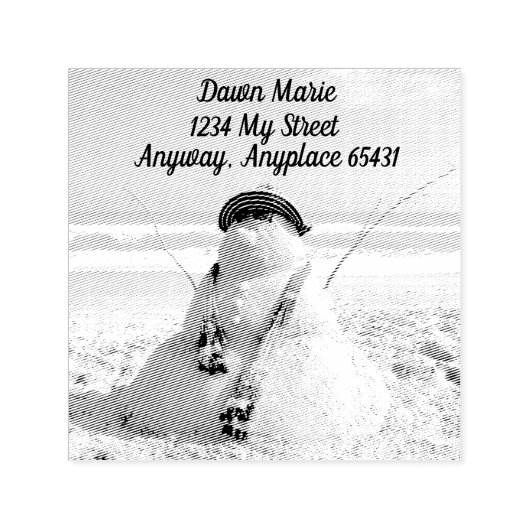 Florida Snowman Permastempel (Design)