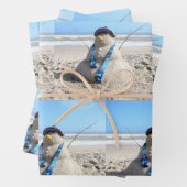 Florida Snowman - Strand - Packpapier Blätter (Beispiel)