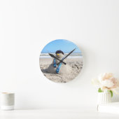 Florida "Snowman" Uhr - Strand, Skulptur (Zuhause)