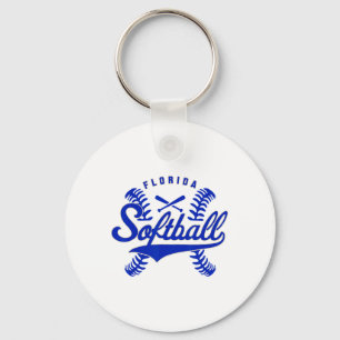 Florida Softll Vintage Herren Kinder Team Retro So Schlüsselanhänger