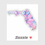 Florida - Sommeraufkleber - Lilly Inspiriert Aufkleber (Blatt)