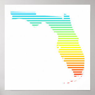 Florida Sommerflut Poster