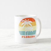 Florida-Sonnenpalmen-Urlaub Kaffeetasse (VorderseiteRechts)