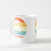 Florida-Sonnenpalmen-Urlaub Kaffeetasse (Vorderseite Links)