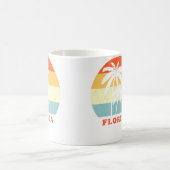 Florida-Sonnenpalmen-Urlaub Kaffeetasse (Mittel)
