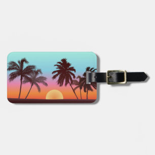 Florida-Sonnenuntergang Gepäckanhänger