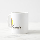 Florida-Sonnenuntergang Kaffeetasse (Vorderseite Links)