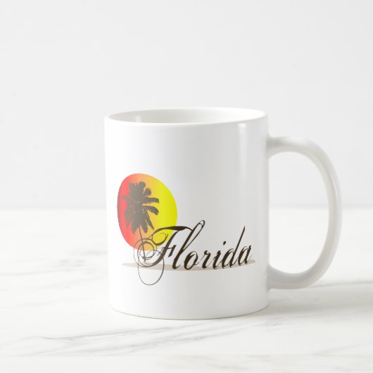 Florida-Sonnenuntergang Kaffeetasse (Rechts)
