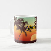 Florida-Sonnenuntergang Kaffeetasse (Vorderseite Links)
