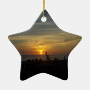 Florida-Sonnenuntergang Keramik Ornament