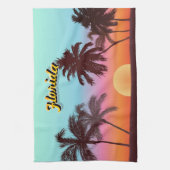 Florida-Sonnenuntergang Küchentuch (Vertikal)