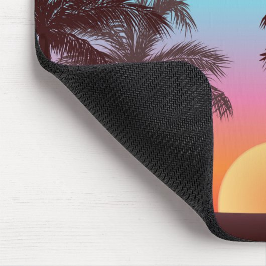 Florida-Sonnenuntergang Mousepad (Ecke)