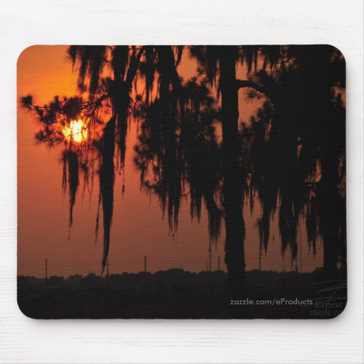 Florida-Sonnenuntergang Mousepad (Vorne)