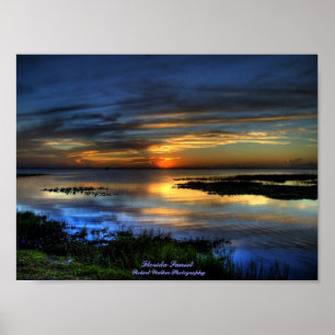 Florida-Sonnenuntergang Poster