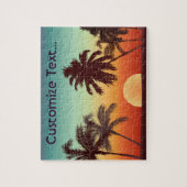 Florida-Sonnenuntergang Puzzle (Vertikal)