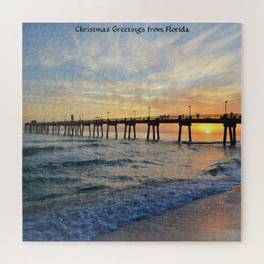 Florida-Sonnenuntergang-Puzzle Puzzle (Horizontal)