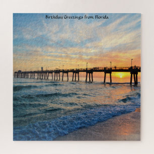 Florida-Sonnenuntergang-Puzzle Puzzle