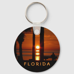Florida-Sonnenuntergang Schlüsselanhänger