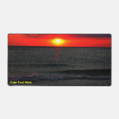 Florida-Sonnenuntergang Schreibtischunterlage (Vorderseite)