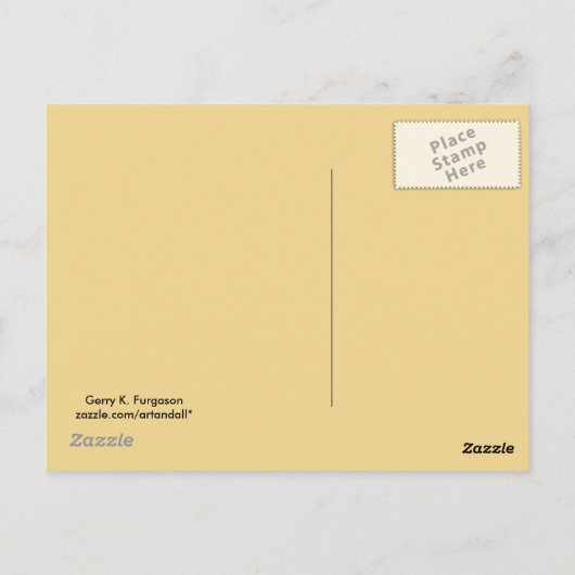 FLORIDA SPRING BREAK 2024 POSTKARTE (Rückseite)