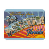 Florida, St. Petersburger Magnet (Horizontal)