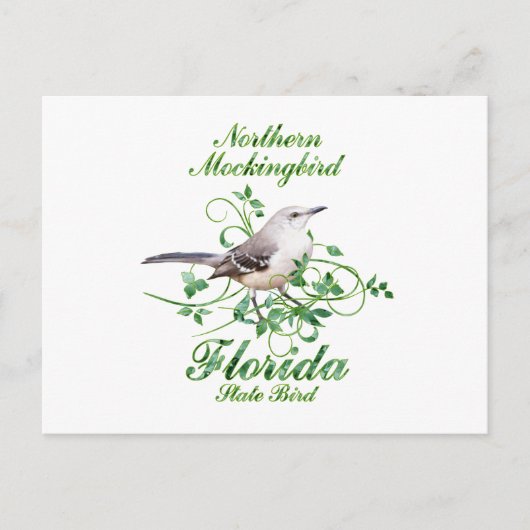 Florida Staat Bird Postkarte (Vorderseite)