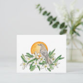 Florida Staat Bird und Blume Postkarte (Stehend Vorderseite)