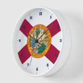 FLORIDA STAAT FLAG UHR (Winkel)