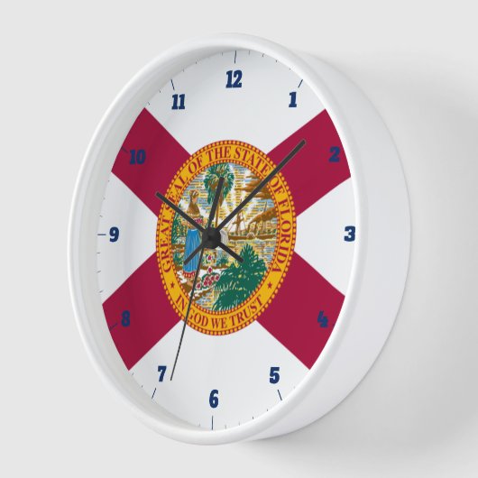 FLORIDA STAAT FLAG UHR (Winkel)