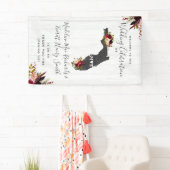 Florida Staat Hochzeit in Urlaubsort Willkommen Banner (Insitu)