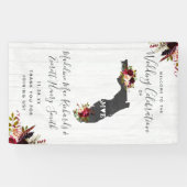 Florida Staat Hochzeit in Urlaubsort Willkommen Banner (Horizontal)