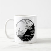 Florida Staat Imitate Quarter Kaffeetasse (Links)