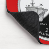 Florida Staat Imitate Quarter Mousepad (Ecke)