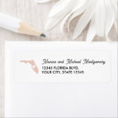 FLORIDA Staat Karte mit Herz - JEDE FARBE! (Insitu)