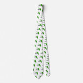 Florida Staat Map and Text Krawatte (Vorderseite)