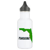 Florida Staat Map and Text Trinkflasche (Links)