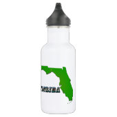 Florida Staat Map and Text Trinkflasche (Rechts)