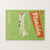 Florida Staat Retroposter. Puzzle (Horizontal)