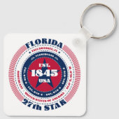 Florida Staat Schlüsselanhänger (Rückseite)
