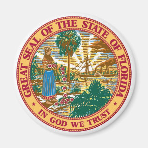 Florida Staat Siegel Magnet