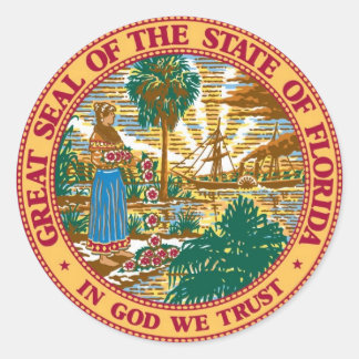 Florida Staat Siegel Stickers