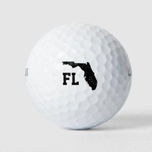 Florida Staat Silhouette Rand benutzerdefiniert mo Golfball