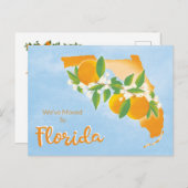 Florida-Staat verschieben neue Adresse Ankündigung (Vorne/Hinten)